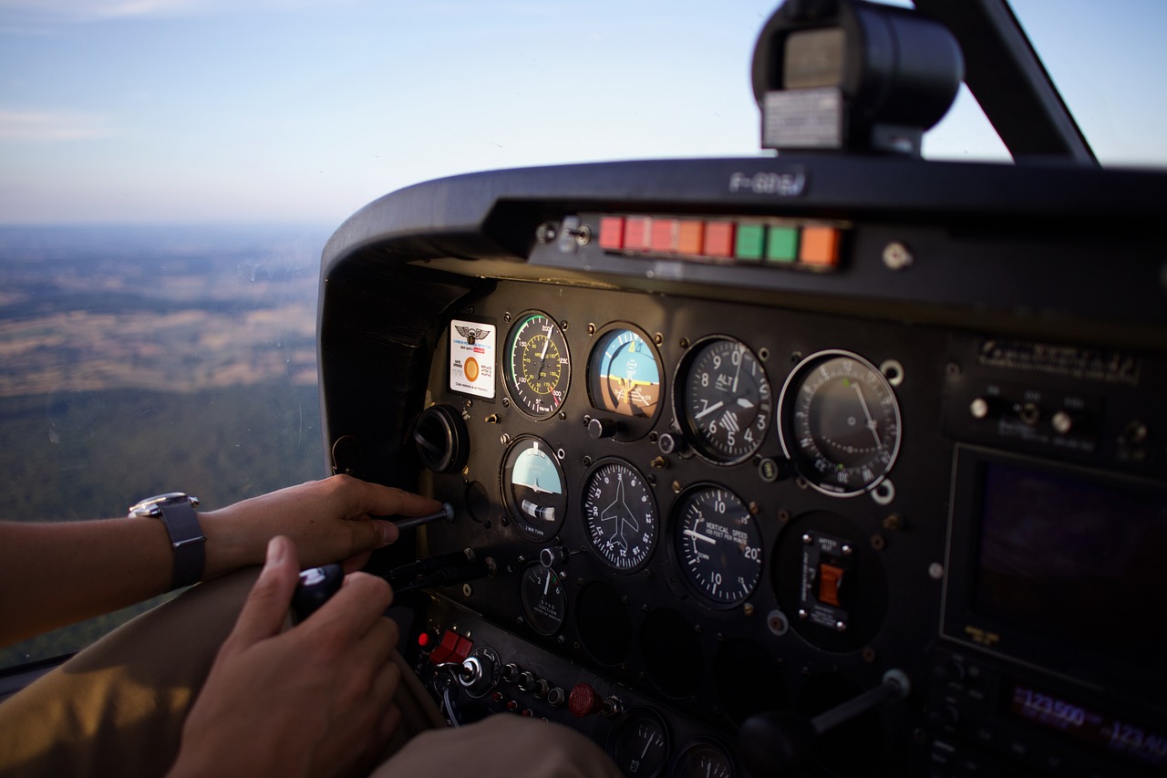 GA Aircraft Cockpit